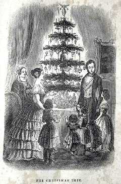 Christmas tree 1850