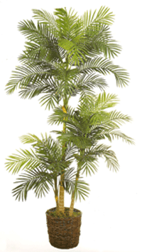 Artificial golden cane palm