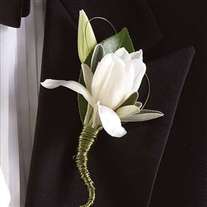 Boutonniers for man's wedding. Modern