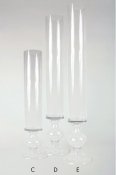 Wholesale glass vase. Petite Chantelle collection